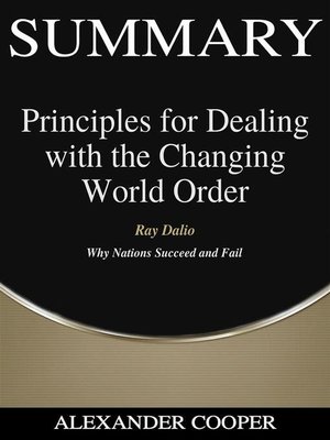 cover image of Summary of Principles for Dealing with the Changing World Order